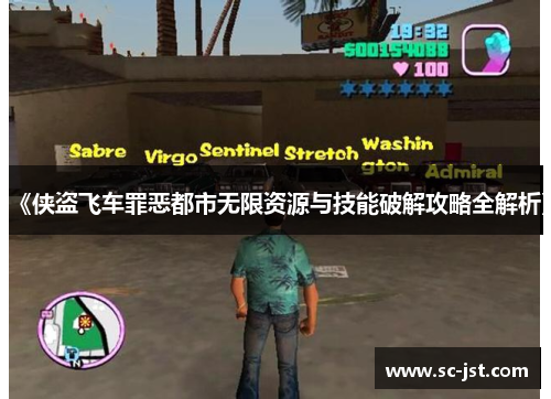 《侠盗飞车罪恶都市无限资源与技能破解攻略全解析》